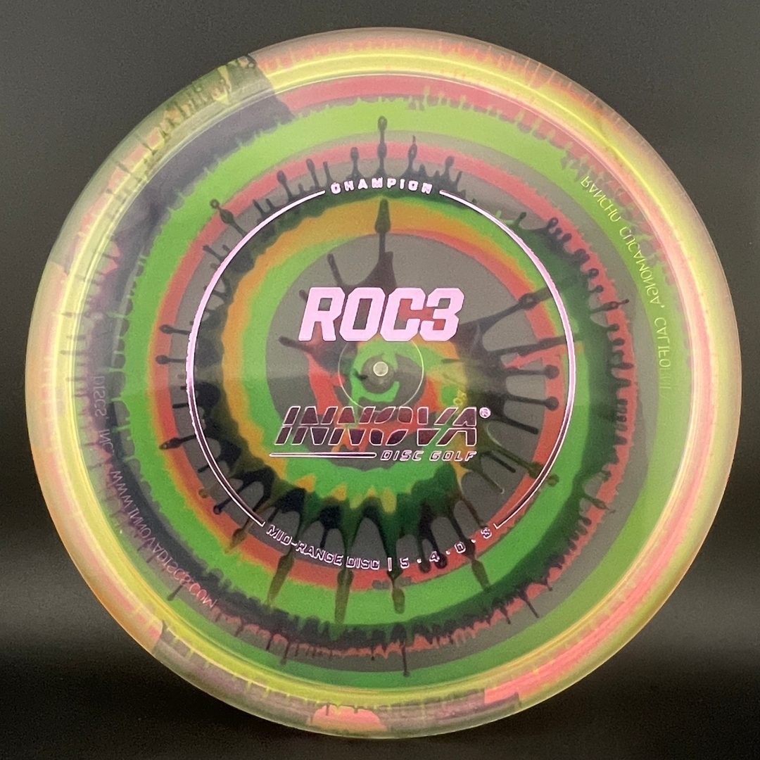 Disque de golf I-Dye Champion Roc3