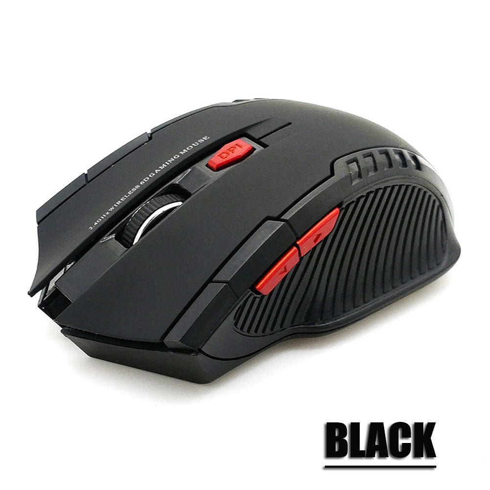 2.4GHz Wireless Mice With USB Receiver Gamer 2000DPI Mouse For Computer PC Laptop - Korvel