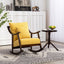 Mid Century Modern Upholstered Glider Arm Chair