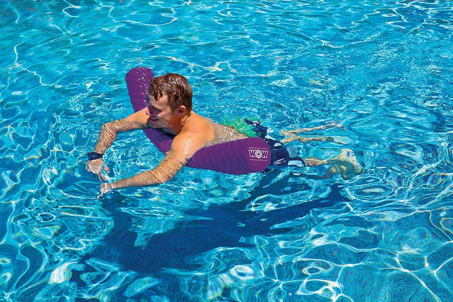 WOW Watersports Dipped Foam Pool Noodle - Purple