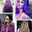 Set de Tiza para Cabello Temporal - 4 Colores Vibrantes para un Estilo Fácil