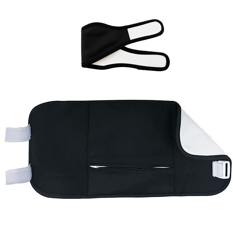 Premium Castor Oil Care Belt with Adjustable Waist Belt