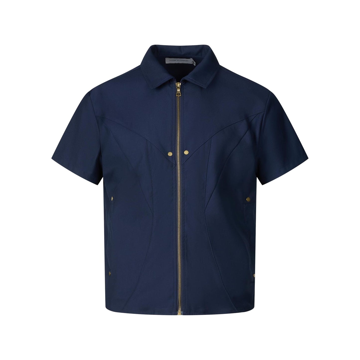 Men's Loose Short Sleeved Shirt - Japanese Retro Style