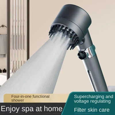 Three-Speed Handheld Shower Nozzle with Filter