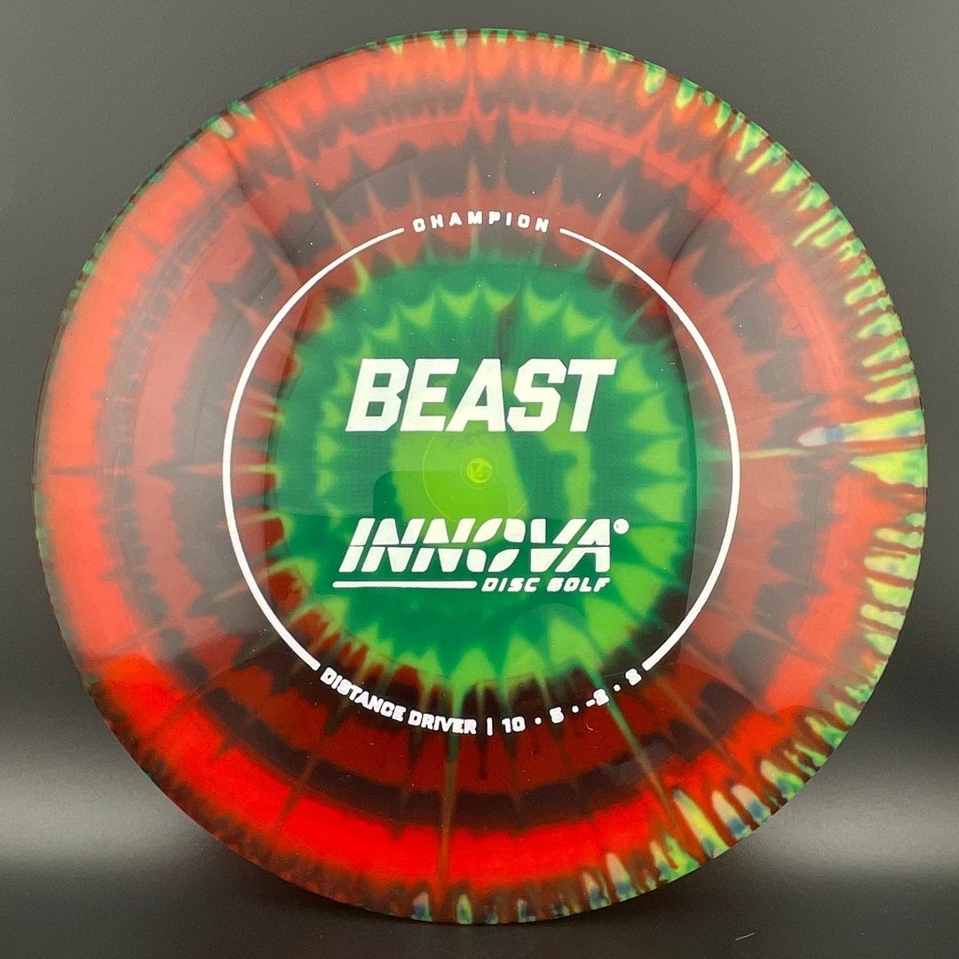 I-Dye Champion Beast Disc Golf Driver