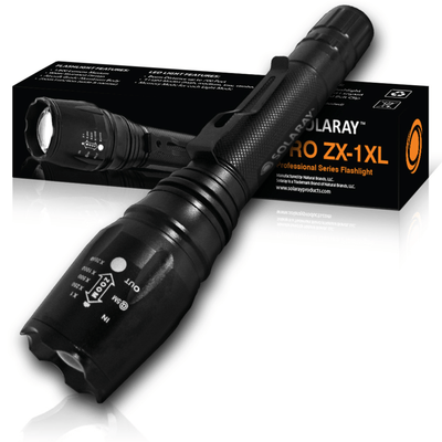 Solaray ZX1-XL Tactical Flashlight - Durable & Versatile