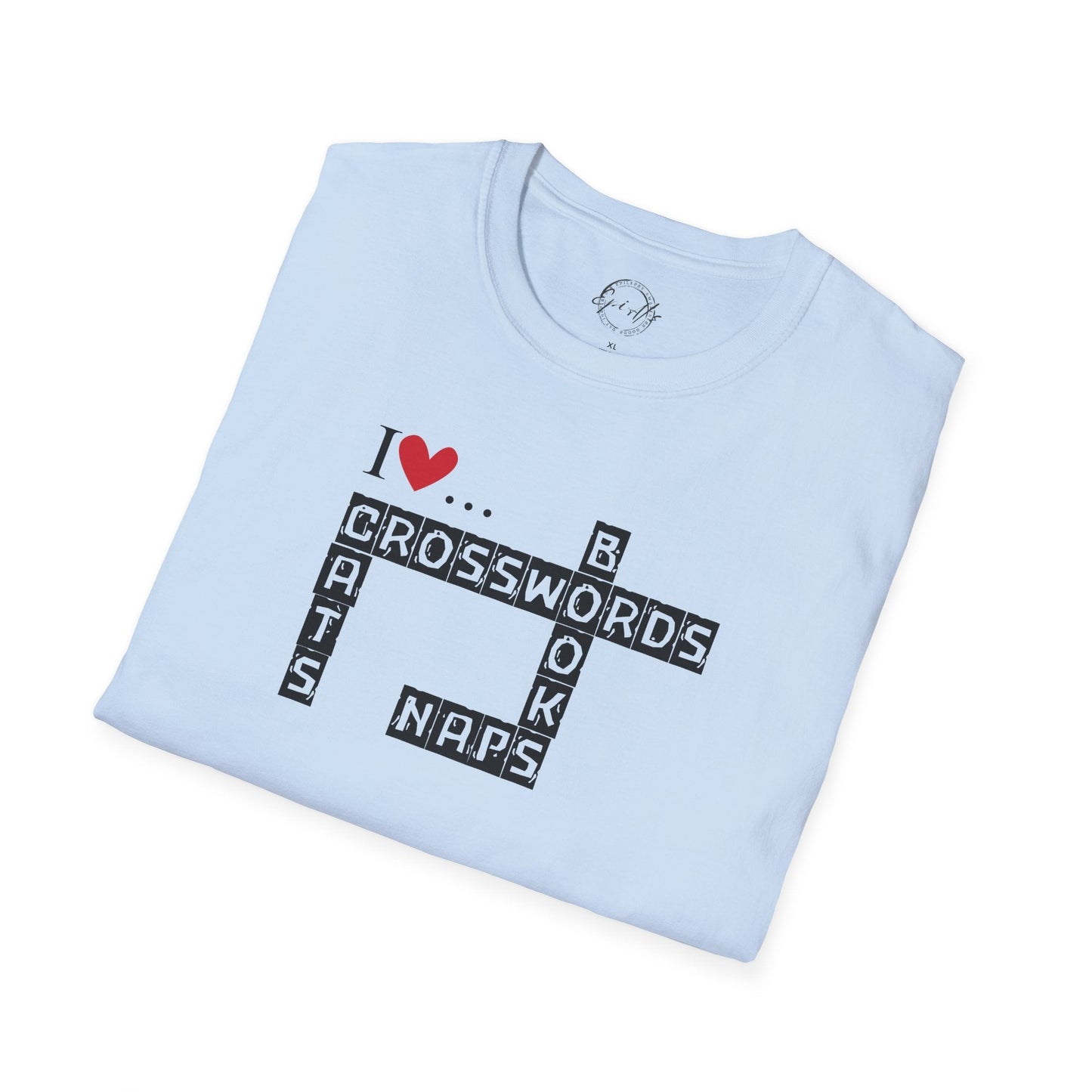 Purrfectly Cozy Crosswords Unisex T-Shirt - Korvel