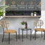 3 Pieces Of Luxury Outdoor Wicker Furniture - Patio Bistro Style Table And Chair Combination - Korvel