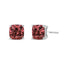 Pendientes de Stud de Diamante Rosa Creado en Laboratorio en Oro Blanco de 14K