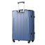 Hardshell Luggage Sets 3 Pcs Spinner Suitcase with TSA Lock Lightweight 20''24''28'' Blue + ABS - Korvel