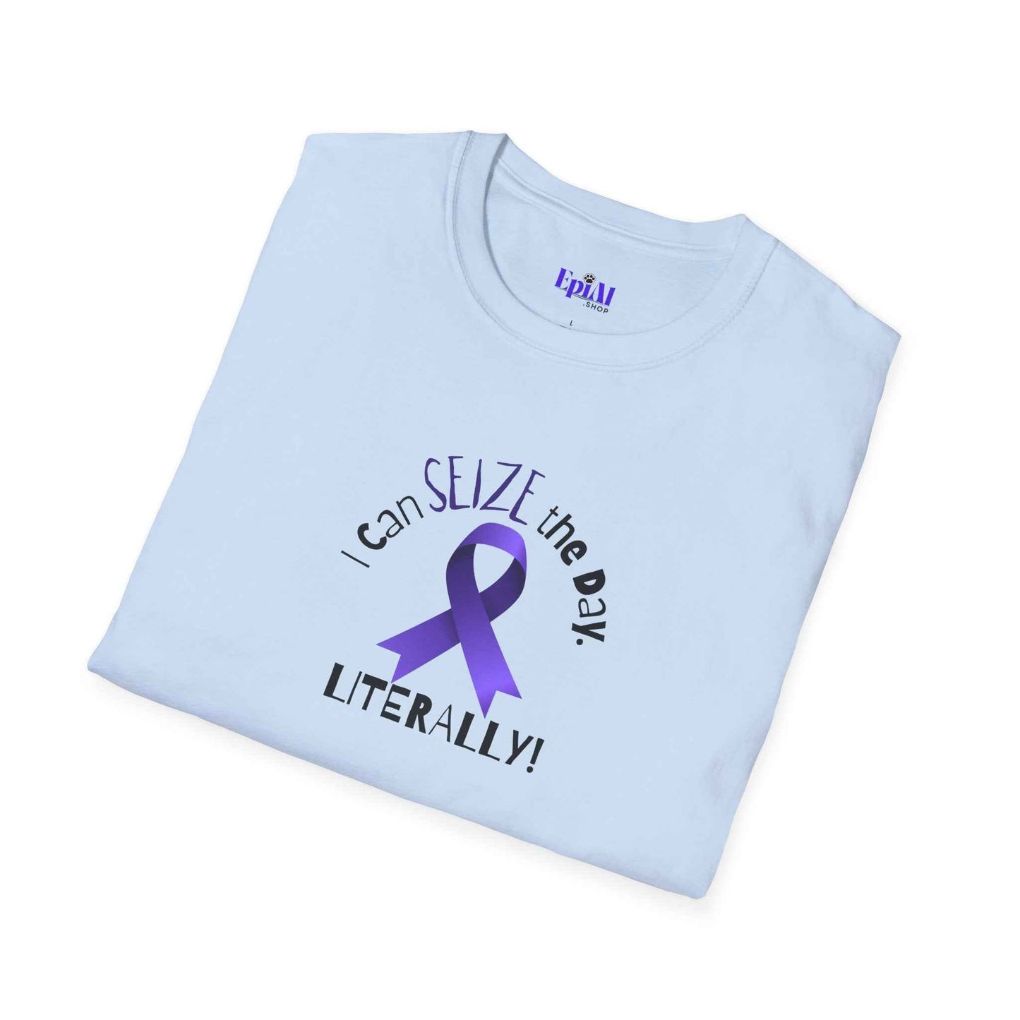 Epilepsy Awareness Pin Button - Seize the Day