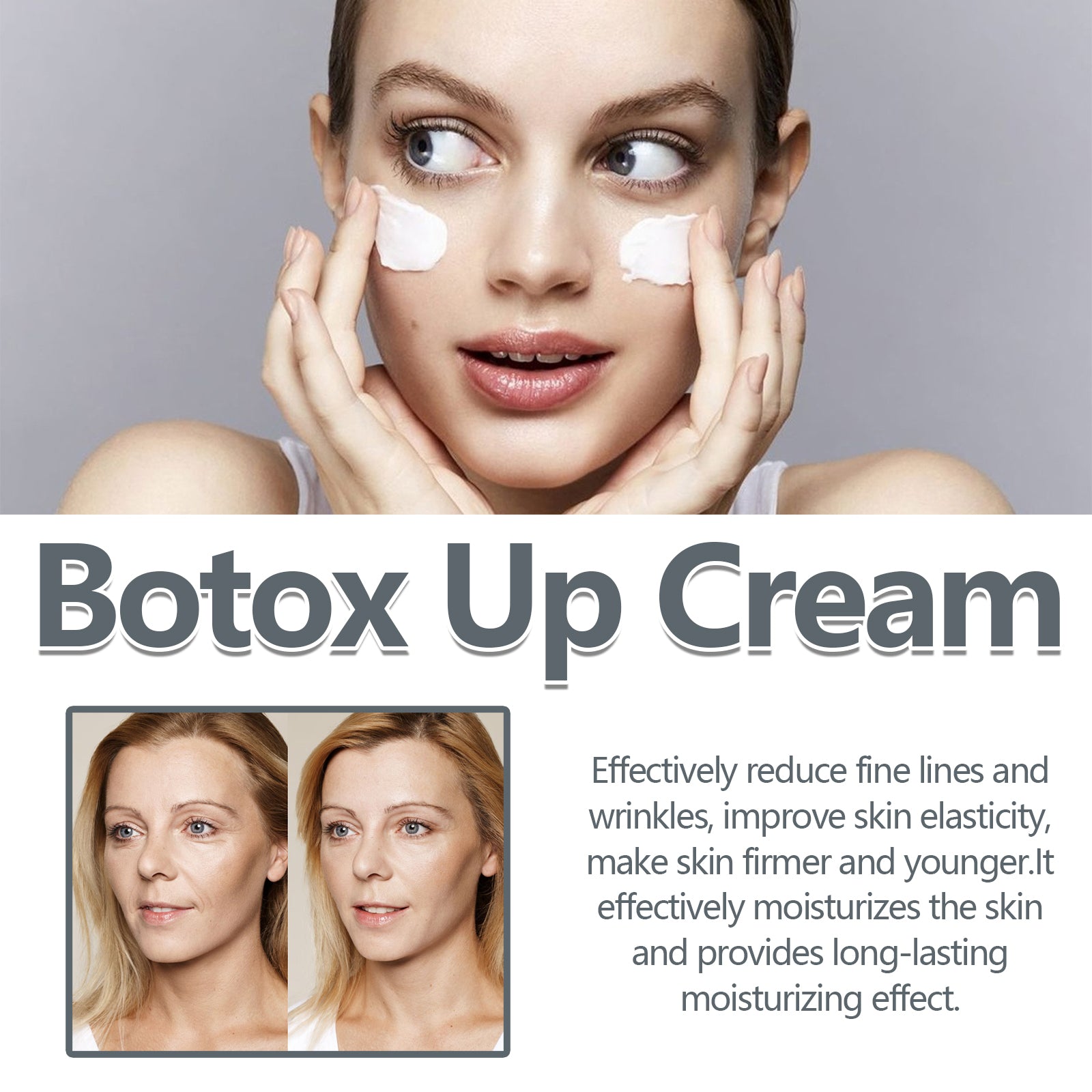 Face Fine Line Whitening Cream, Firming Skin Repairing And Smoothing Fine Lines Delicate Pores Cream - Korvel