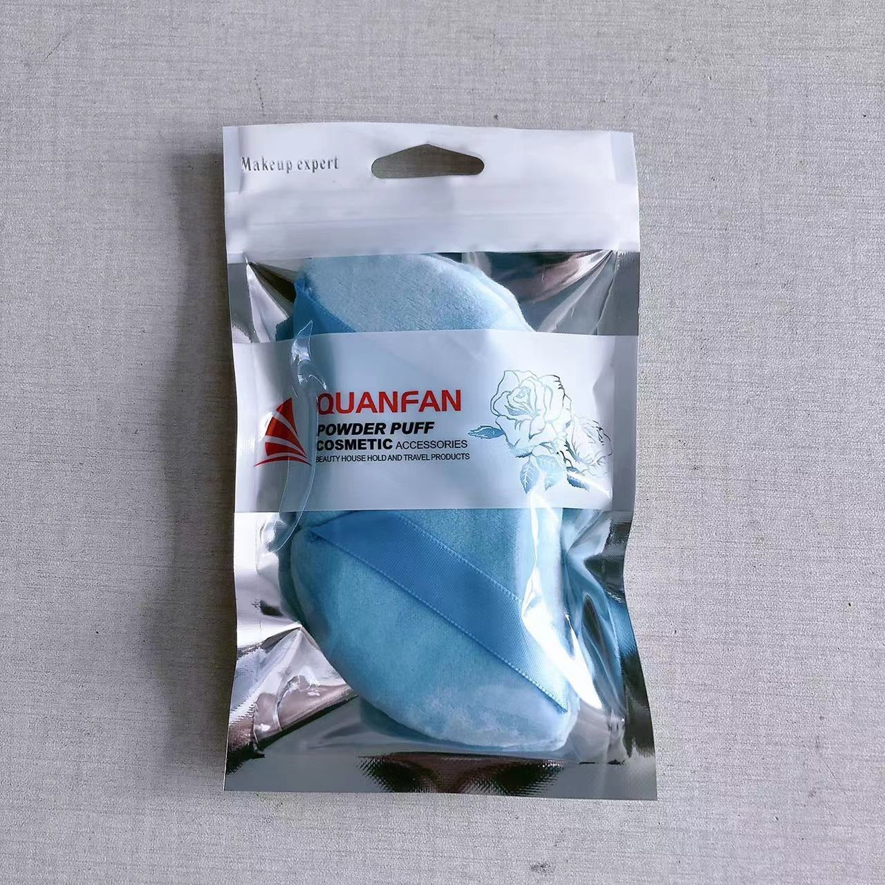 Puff à Poudre Sec Triangle - Outil de Maquillage Premium