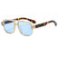Retro Casual Double Beam Sunglasses
