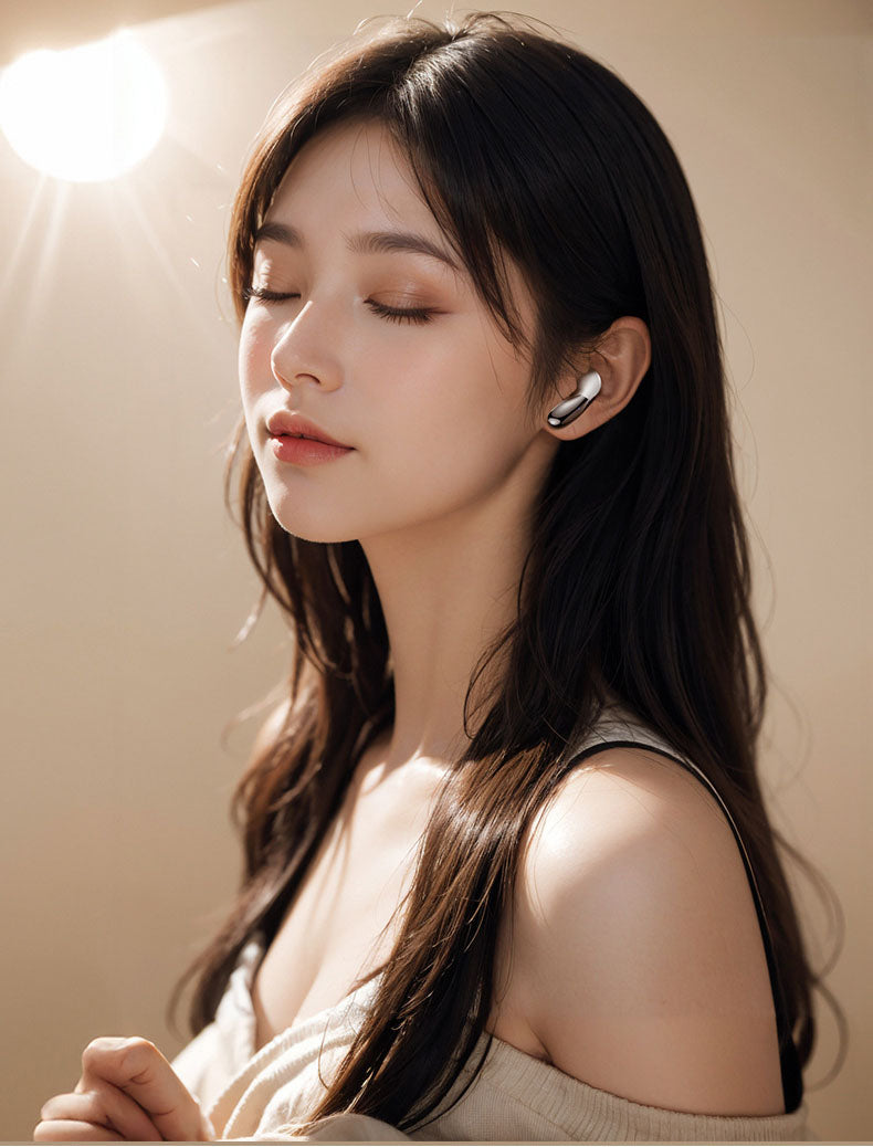 Bluetooth earphones with semi in ear noise reduction, ultra long battery life, and large capacity sports earphones - Korvel