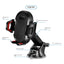 Long Rod Automatic Lock Car Phone Holder Telescopic Suction Cup Mount for Car Air Vent Lazy Live Streaming - Korvel