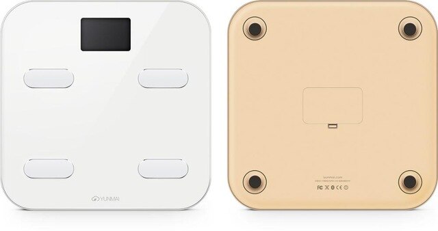 Yunmai International Version Color Smart Weight Scale Digital Body Fat Health Scale 10 Body Date Weighting Scale - Korvel