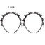 Black Braider Hair Clip Burst Pin Hairdo Bring Hair Hoop Multi-storey Wisp Air Weave Head Hoop Styling Tool - Korvel