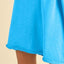 Effortless Sky Blue Short Sleeve Dress for Women - Stylish & Comfortable - Korvel