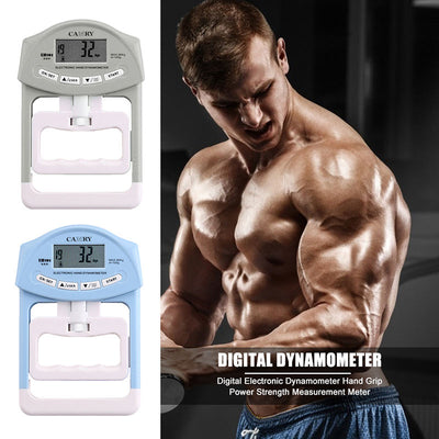 Wholesale high quality electronic display grip device with AA battery adjustable hand dynamometer - Korvel