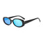 Lunettes de soleil ovales à la mode pour femmes