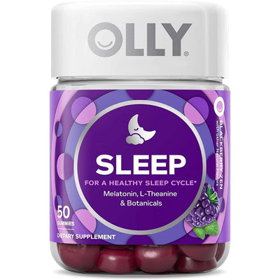 OLLY Restful Sleep Gummy Supplements – Blackberry Zen