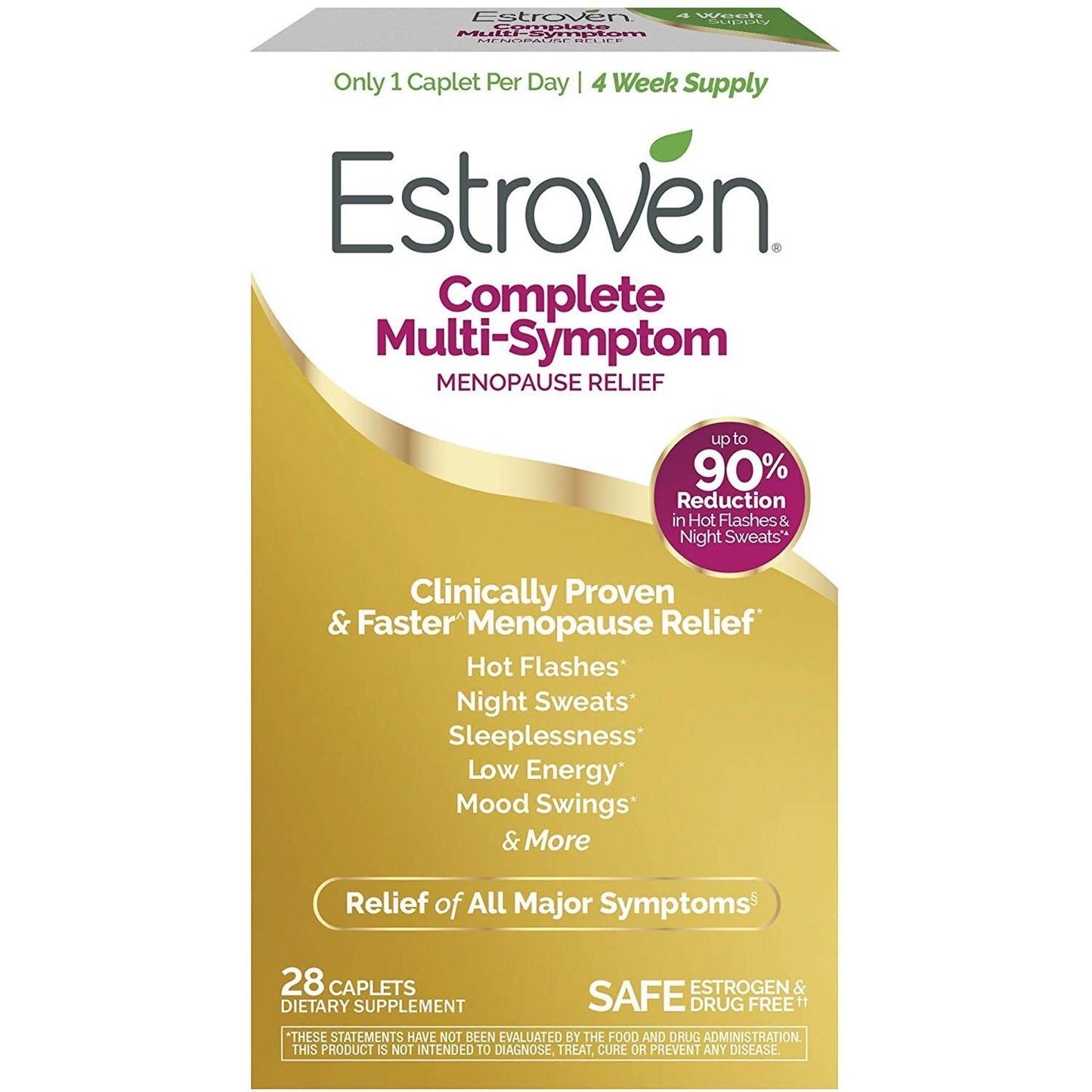 Estroven Caplets for Menopause Support