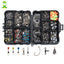 Kit de Accesorios de Pesca JSM de 160 piezas con Caja de Accesorios