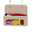 5-Shelf Hanging Storage Organizer with Anti-Tilt Design