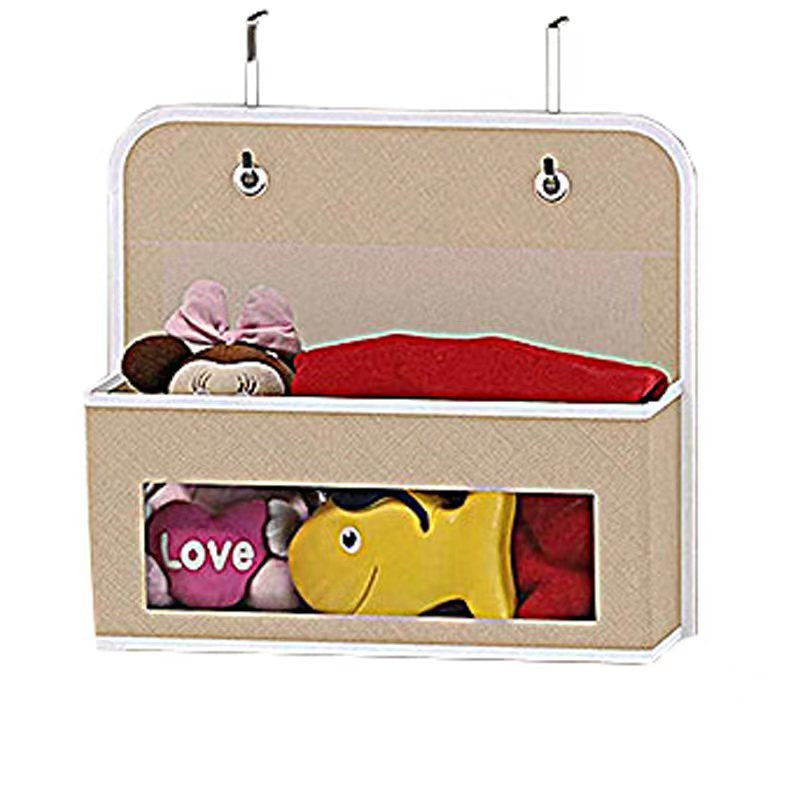 5-Shelf Hanging Storage Organizer with Anti-Tilt Design