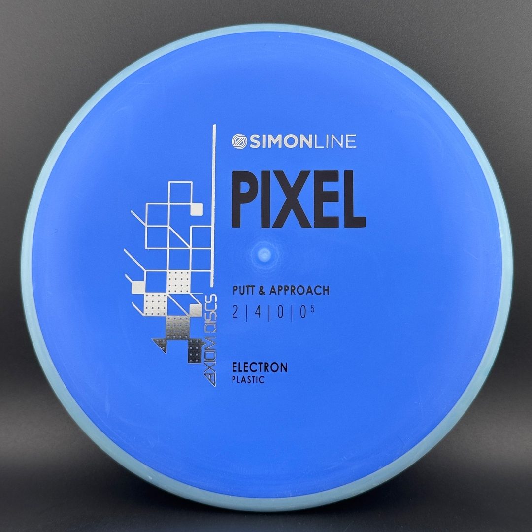Medium Electron Pixel - Simon Line Disc Golf Putter