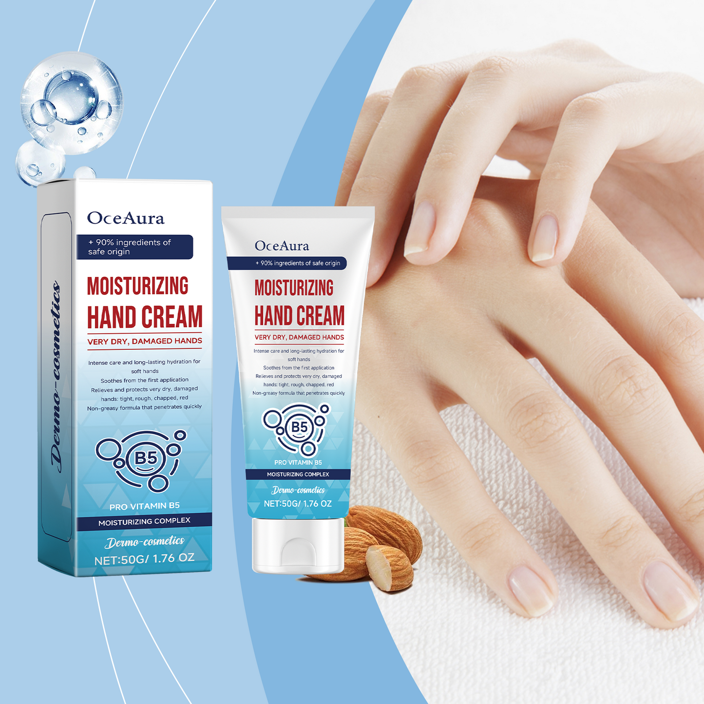 Moisturizing And Moisturizing Hand Cream Moisturizing And Moisturizing And Caring Hand Cream To Prevent Dry Skin - Korvel