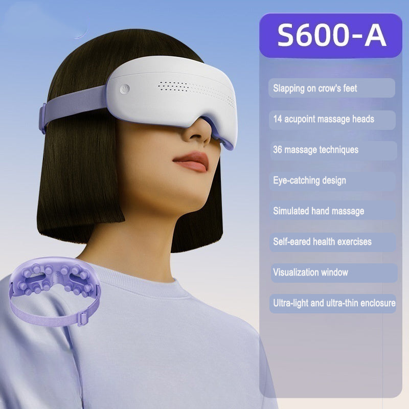Premium Electric Eye Massager with Steam and Hot Compress