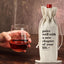 Red Wine Bag for Retirement Celebration: Party Wine Packaging Bag, Imitation Linen Drawstring Pouch, Gift Bag - Korvel