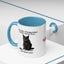 Charming Cat-Themed Accent Coffee Mug (11oz & 15oz) - Korvel