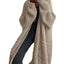 Premium Women's Long Knitted Cardigan for Autumn & Winter