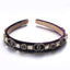 Fine Edged Glass Drill Sponge Hair Hoop