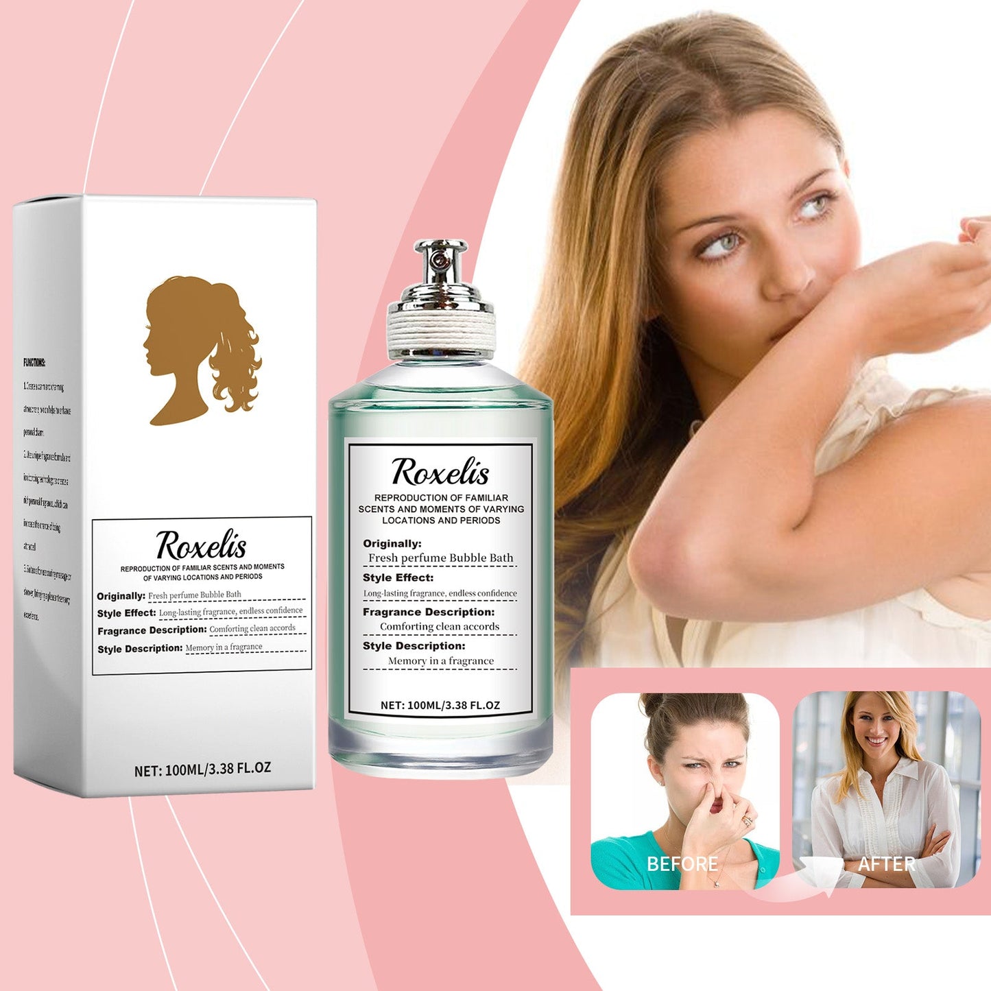 Eau de Toilette Élégante - Parfum Frais