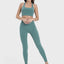 Square Neck Wide Strap Active Tank - Korvel