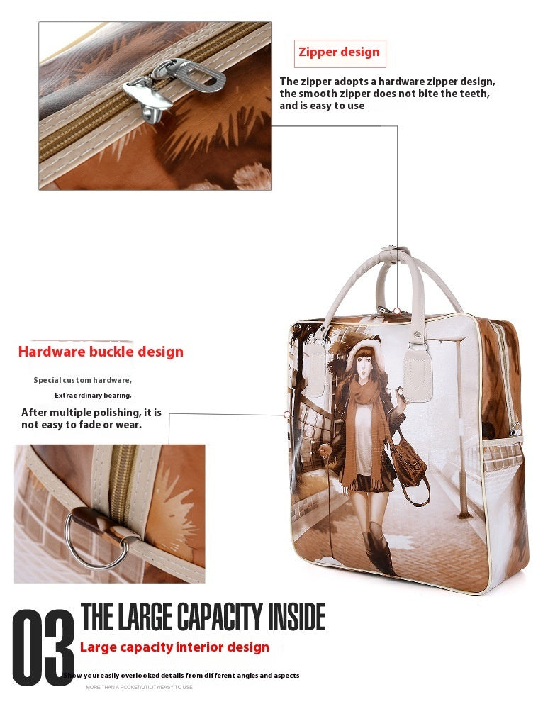 College Style Waterproof Travel Handbag