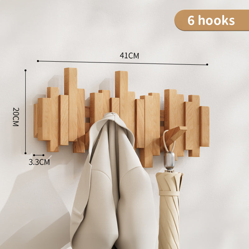 Elegant Wooden Piano Coat Rack for Stylish Organization