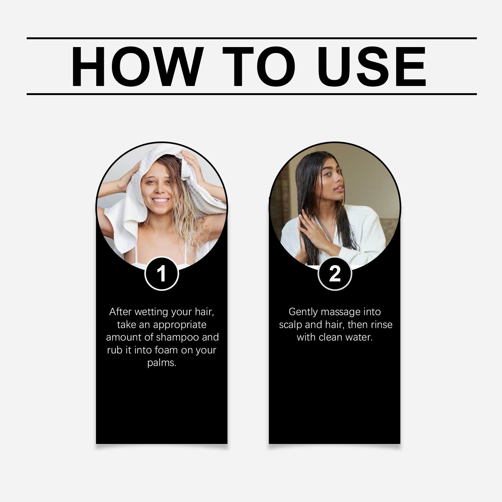 Herbal Hair Care Shampoo Gently Cleanses Scalp And Improves Frizzy Hair Care Shampoo - Korvel