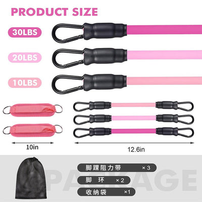 Hip Training Kick Pull Rope Ankle Strap for Speed Training