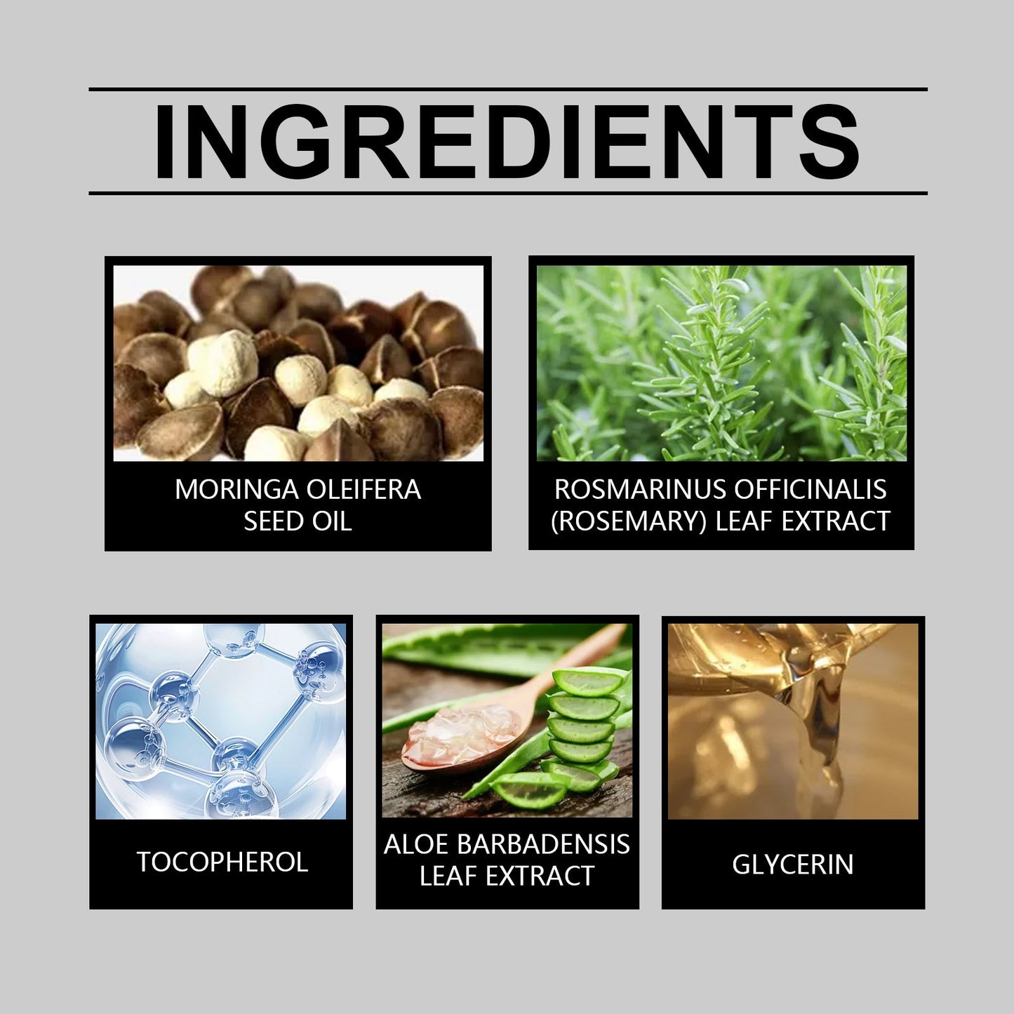 Aceite Esencial de Semilla de Moringa para el Cuidado del Cabello de Lujo
