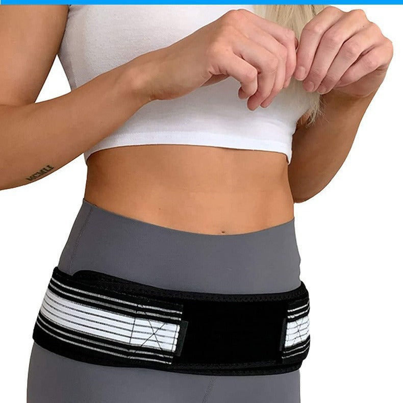 Postpartum hip cinching waist belt hip lifting and abdominal cinching belt breathable - Korvel