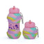 Earth Silicone Portable Water Bottle - Leak-proof & Foldable