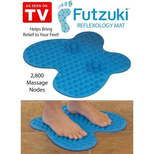 Futzuki Reflexology Foot Relief Mat As Seen On Tv Pain Relieving 2800 Points - Korvel