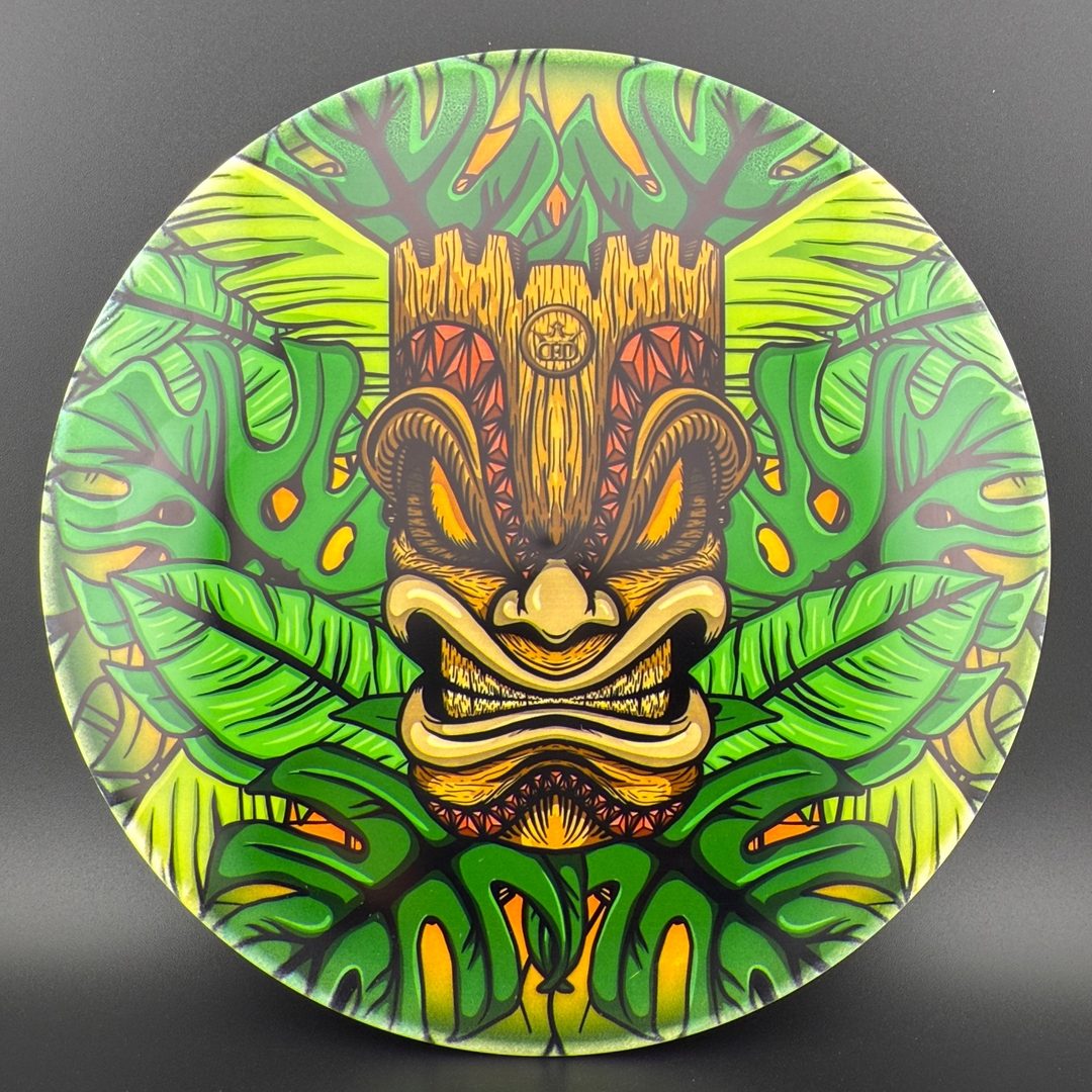 Fuzion Sergeant - DyeMax - Tiki Disco Golf Driver