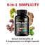 Pure Himalayan Shilajit Capsules with Ashwagandha