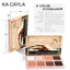 KA CAYLA 8 Colors Eyeshadow Palette EVA Matte Pearl Glitter Eyeshadow Palette - Korvel